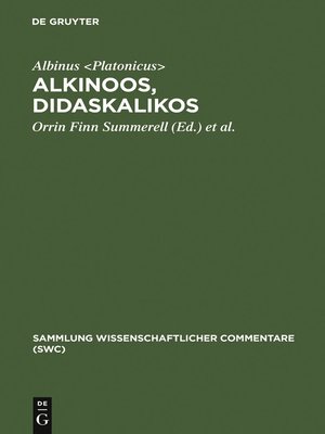 cover image of Alkinoos, Didaskalikos